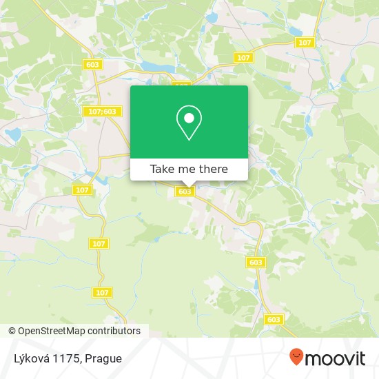 Lýková 1175 map