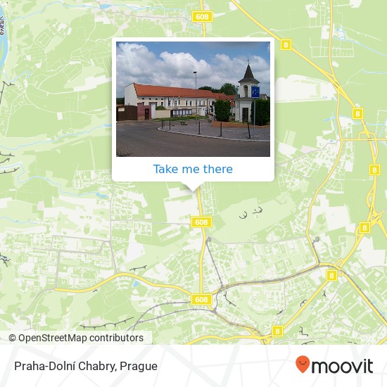 Praha-Dolní Chabry map