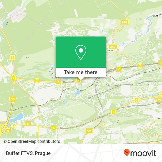 Карта Buffet FTVS