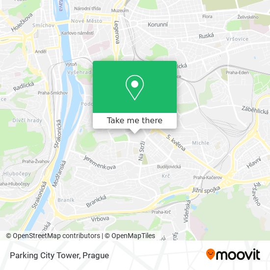 Parking City Tower map