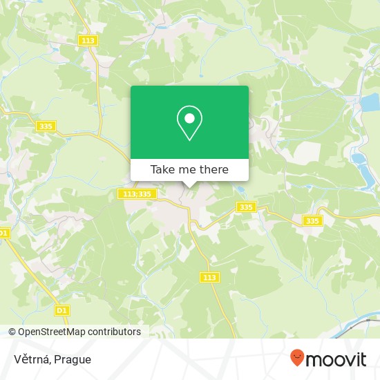 Větrná map