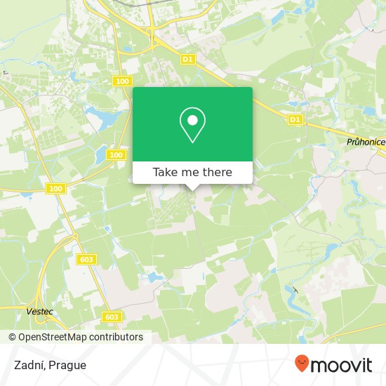 Zadní map