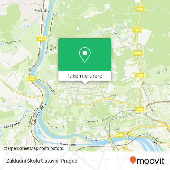 Základní škola Ústavní map