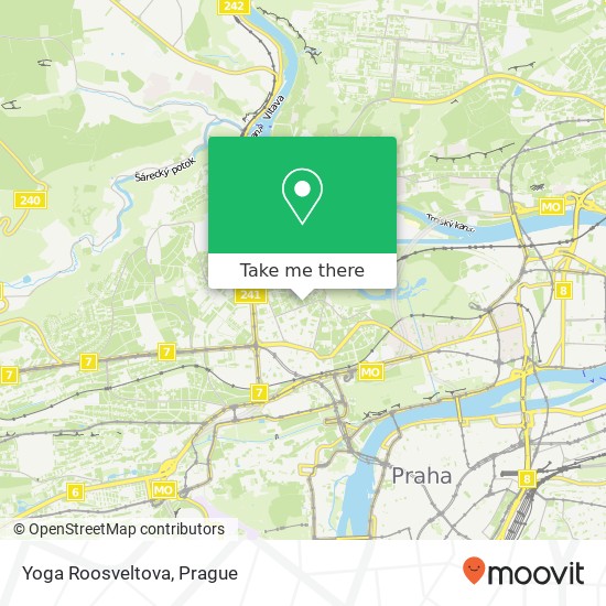 Карта Yoga Roosveltova