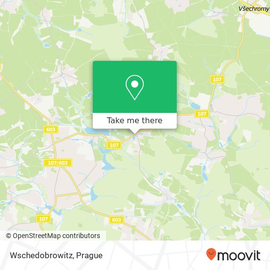 Wschedobrowitz map