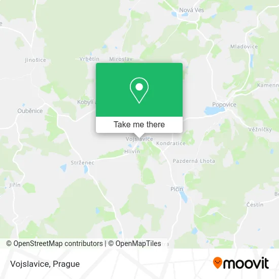 Карта Vojslavice