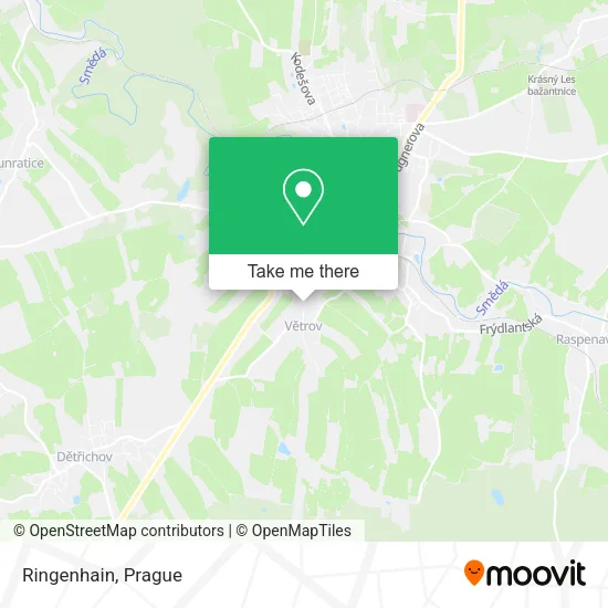 Карта Ringenhain