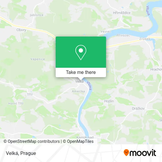 Карта Velká