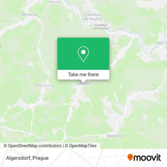 Карта Algersdorf