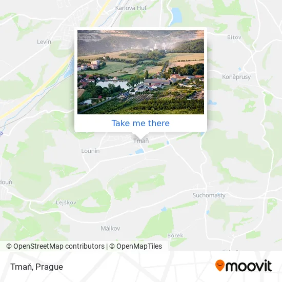 Карта Tmaň