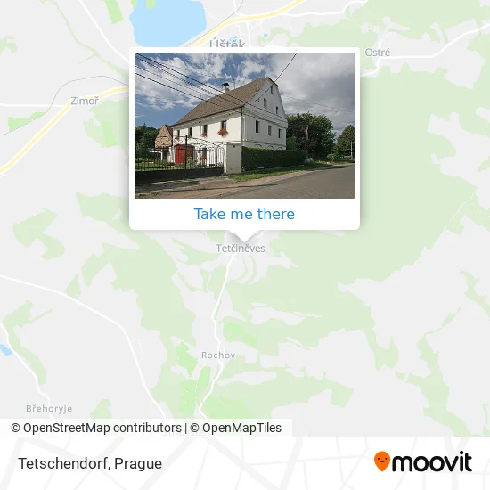 Карта Tetschendorf