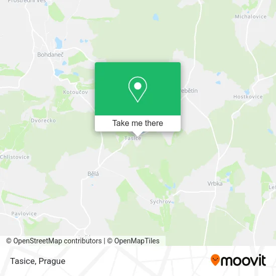 Карта Tasice