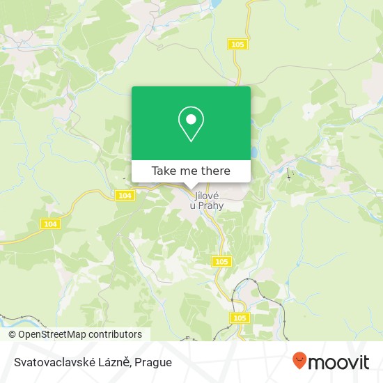 Svatovaclavské Lázně map