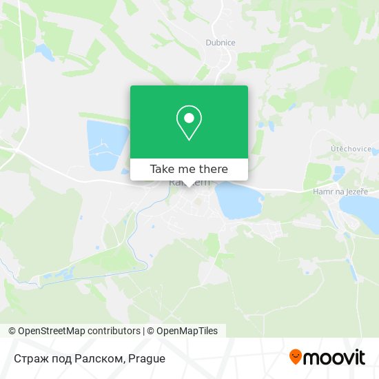 Карта Страж под Ралском