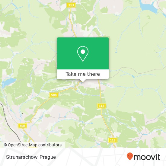 Struharschow map