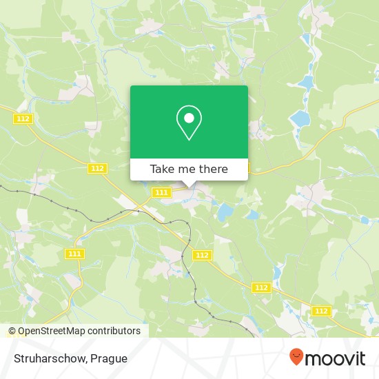 Struharschow map