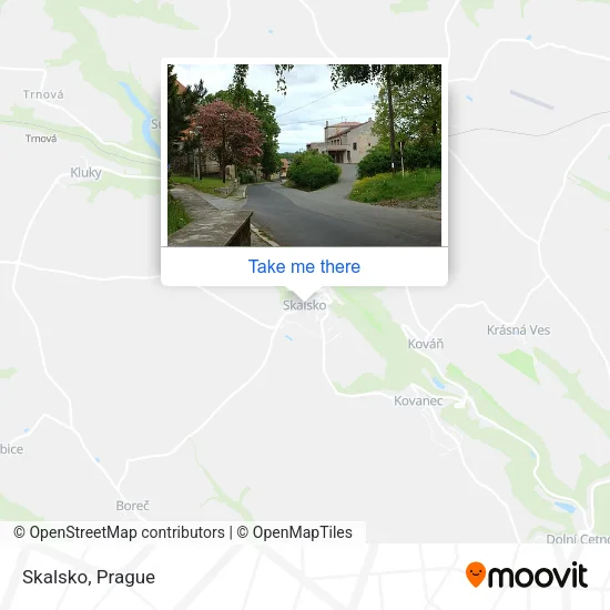 Карта Skalsko