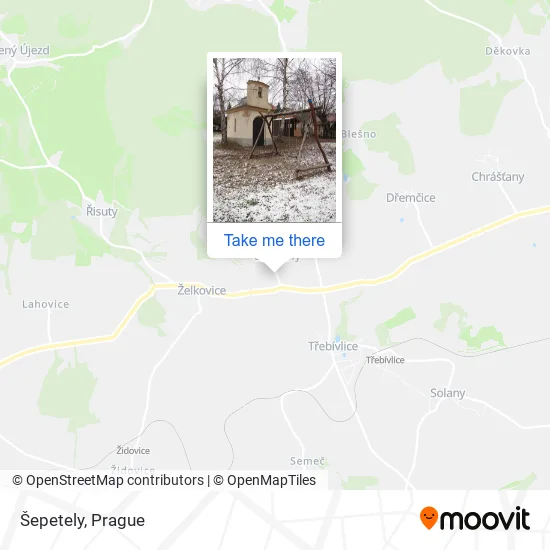 Карта Šepetely