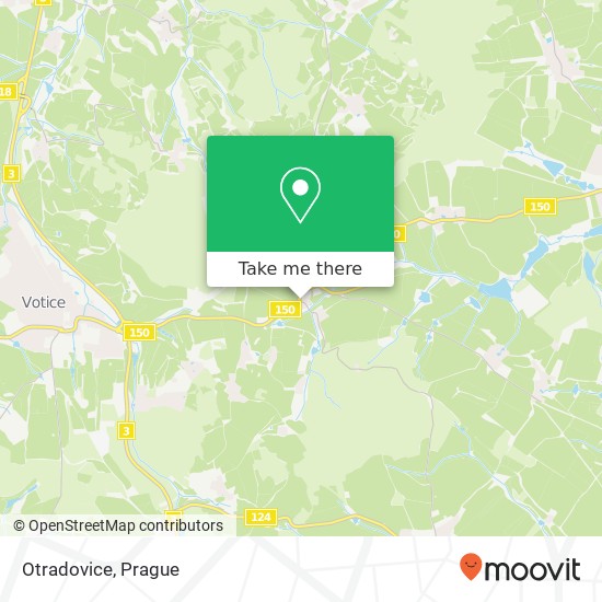 Otradovice map