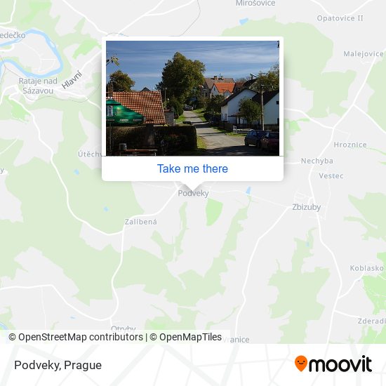Карта Podveky
