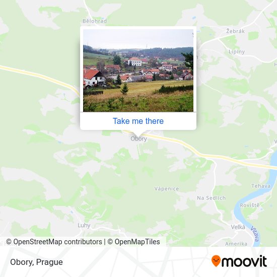 Obory map