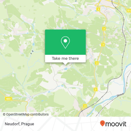Neudorf map
