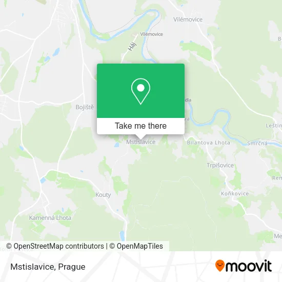 Карта Mstislavice