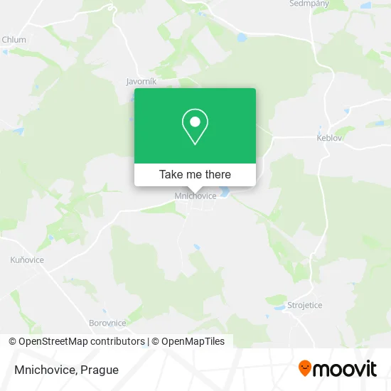 Карта Mnichovice