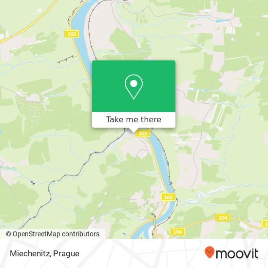 Miechenitz map
