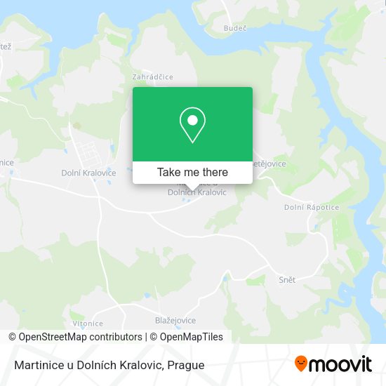Martinice u Dolních Kralovic map