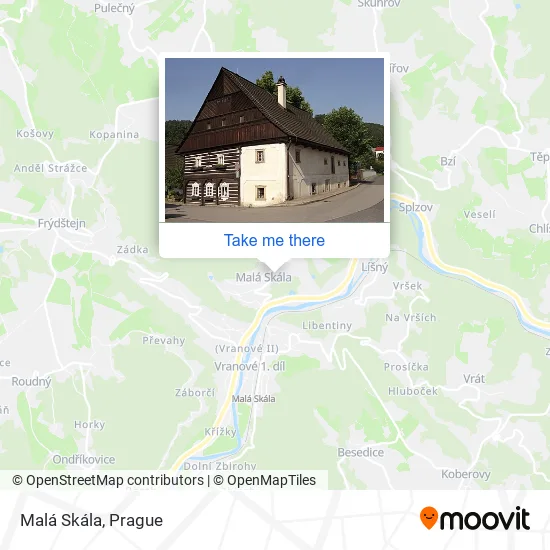 Карта Malá Skála