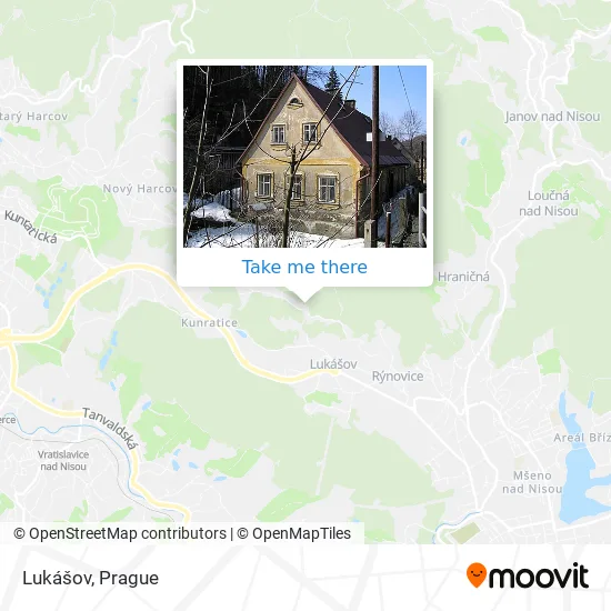 Карта Lukášov