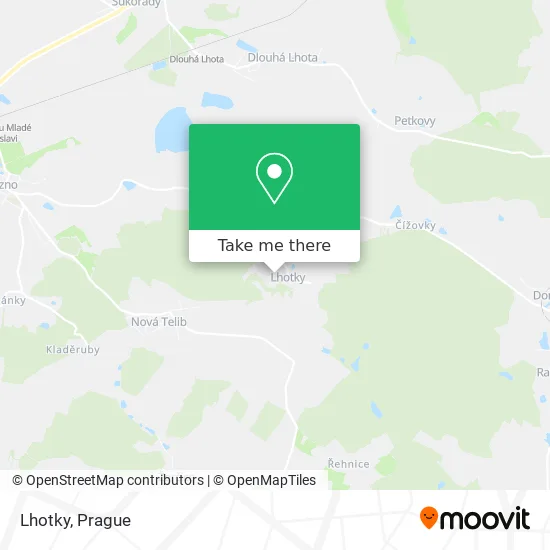 Карта Lhotky