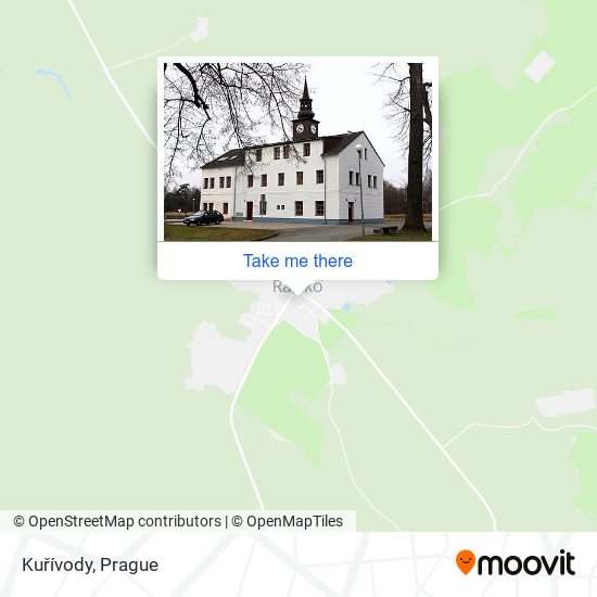 Kuřívody map