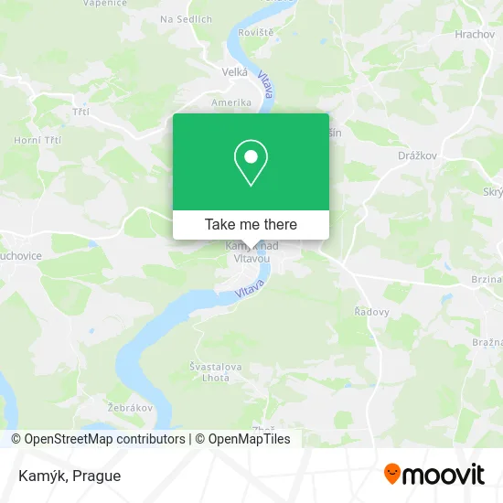 Карта Kamýk