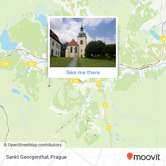 Sankt Georgenthal map
