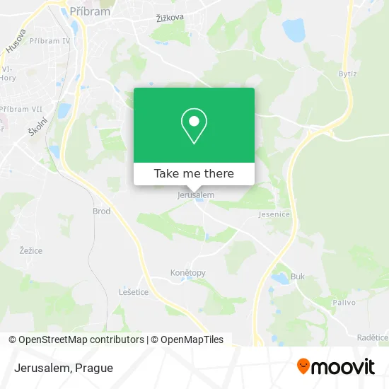 Карта Jerusalem