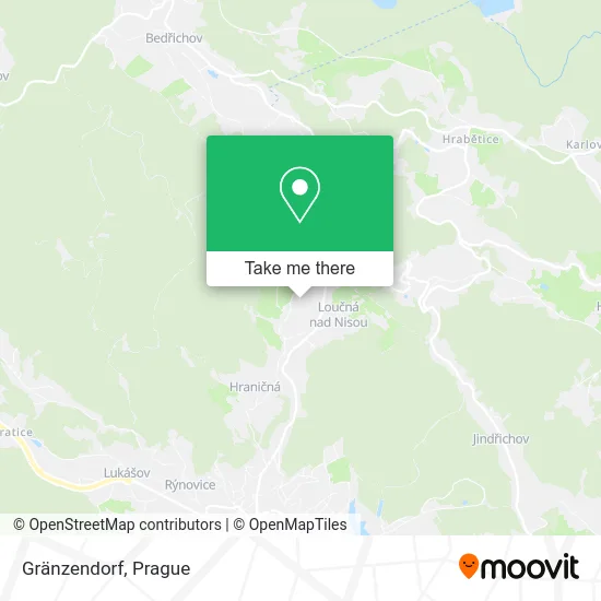 Карта Gränzendorf