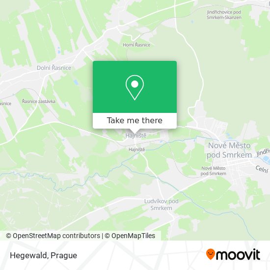 Hegewald map