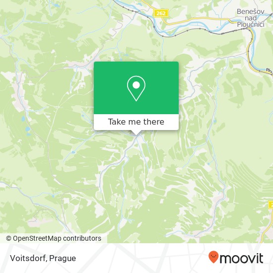 Voitsdorf map