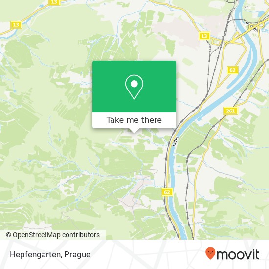 Hepfengarten map