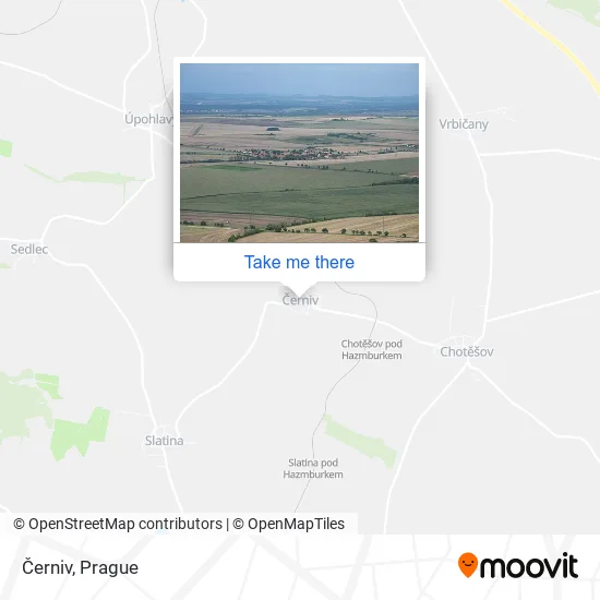 Карта Černiv