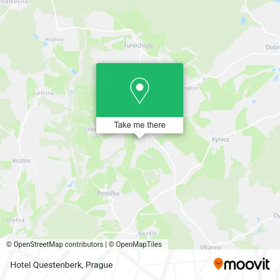 Карта Hotel Questenberk