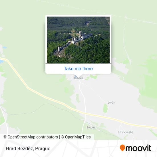 Карта Hrad Bezděz
