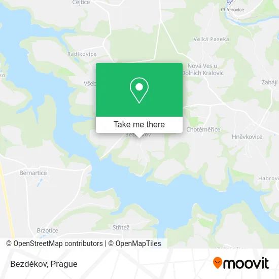 Карта Bezděkov