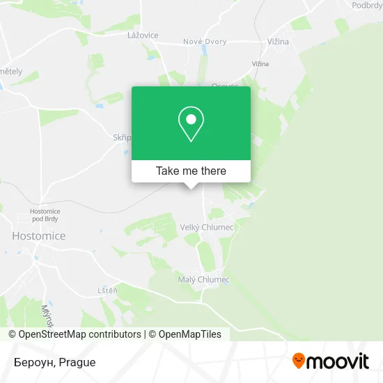 Карта Бероун