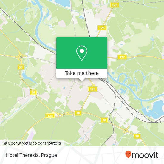 Hotel Theresia map