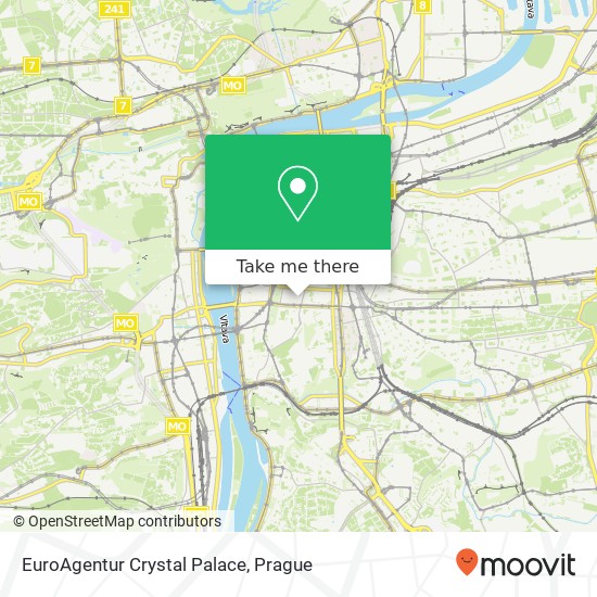 EuroAgentur Crystal Palace map