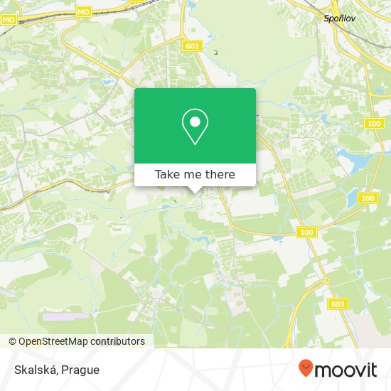 Skalská map