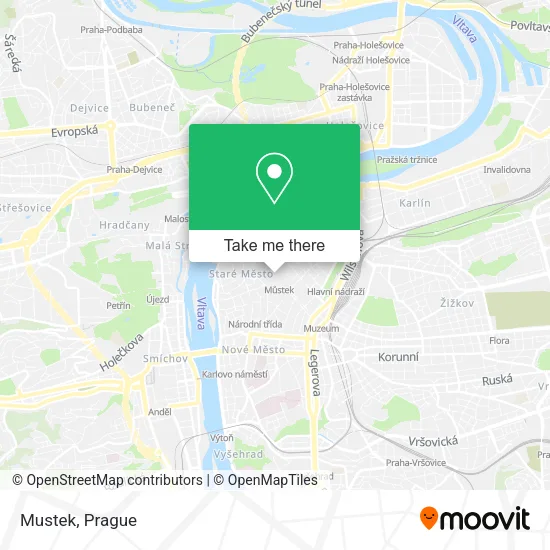 Mustek map